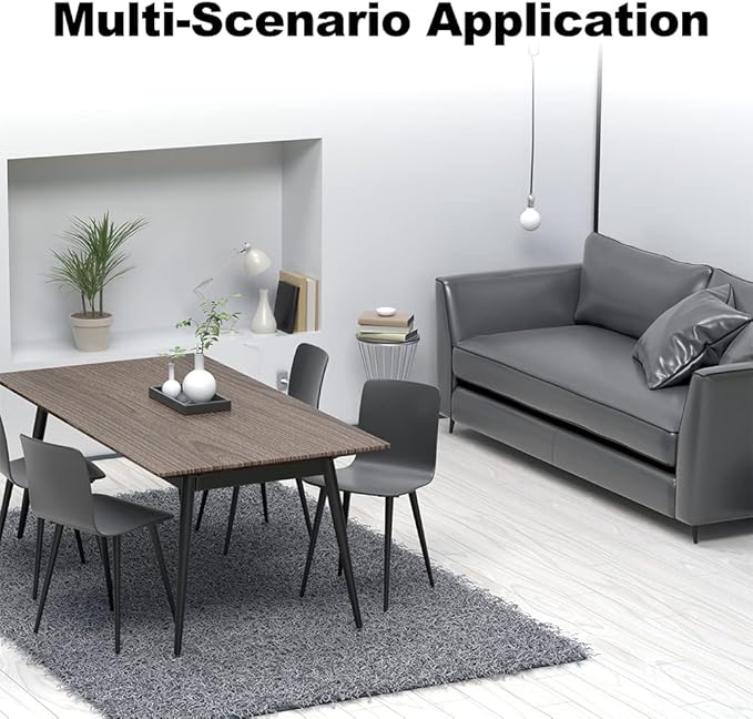 4PCS 4 Inch Matte Black Tapered Angled Legs - Image 6