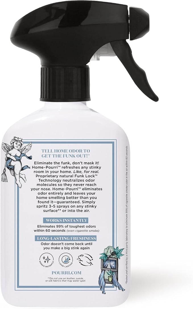 Home-Pourri Air + Fabric Multi-Purpose Odor Freshener Spray, 11 Fl Oz, Fresh - Image 11