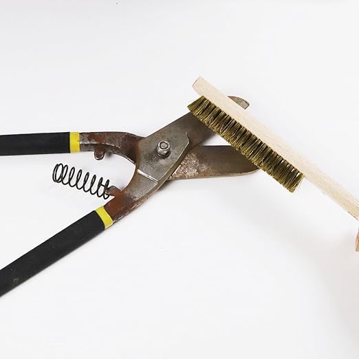 MAXMAN Brass Brush, Soft Brass Bristles Wire Brush - Image 9
