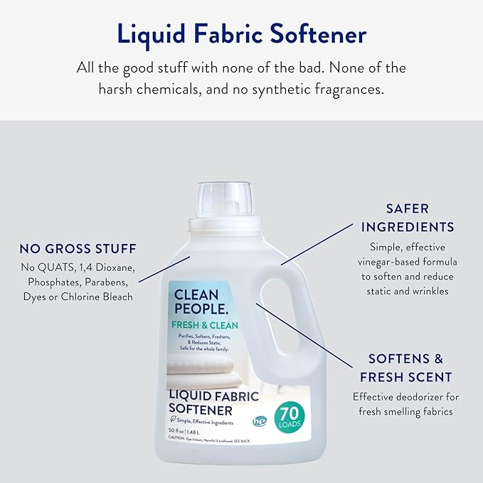 The Clean People Liquid Fabric Softener - Image 4