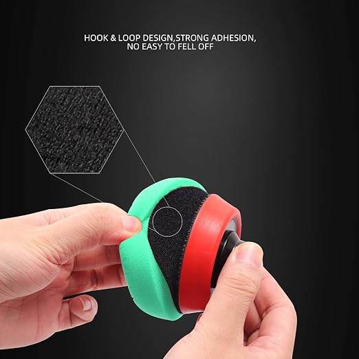 Green Heavy Cut Pad, Buffing Polishing Pads, SPTA 1Pc 3.5 Inch Face - Image 5