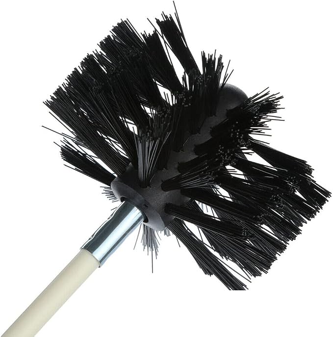 12 Feet Stove Pipe Clean Brush Extension Rods Flexible Fireplace Chimney Brush - Image 4