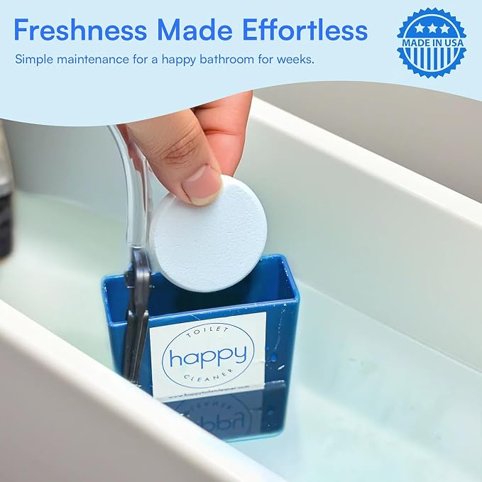 Happy Toilet Cleaner – Self-Cleaning Toilet System | Easy Install Toilet Tablet - Image 5