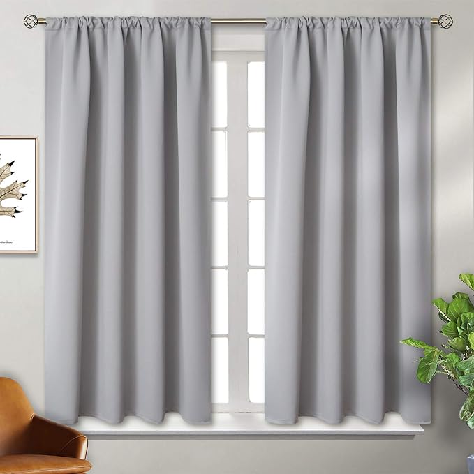 BGment Rod Pocket Blackout Curtains by BGment