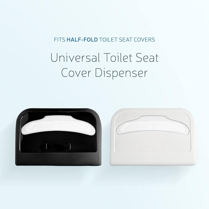 EZbrnd Wall Mount Half-Fold Toilet Seat Cover Dispenser - Image 5