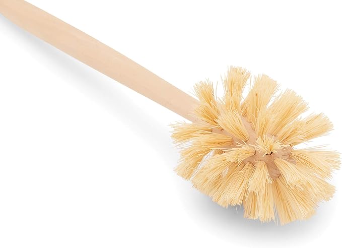 Fox Run Kitchen Brush, Natural Horsehair Fiber Bottle and Tumbler Brush - Image 2
