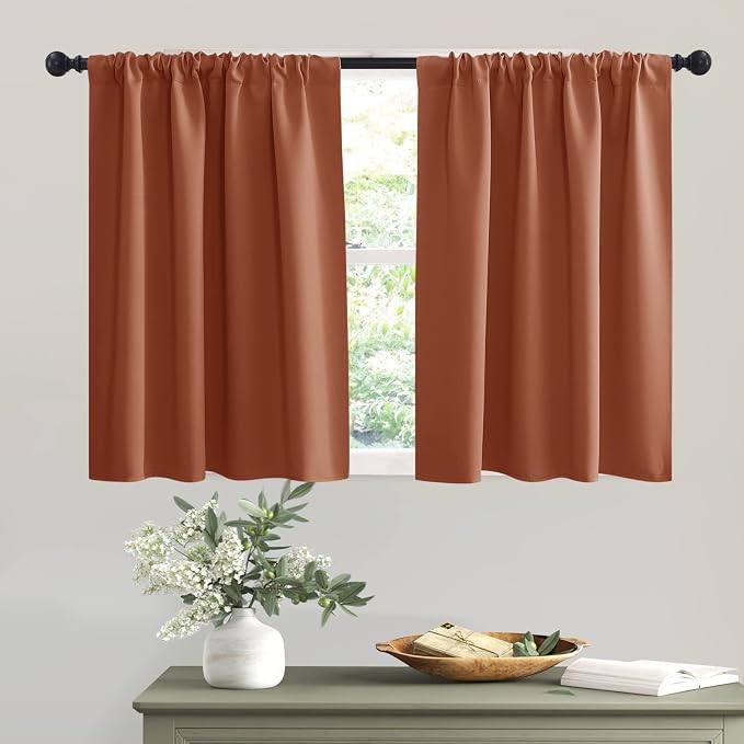 RYB HOME Blackout Curtains for RV Camper Windows, Privacy Thermal Insulating by RYBHOME