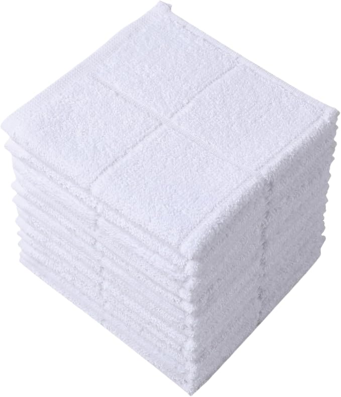 Glynniss Dishcloths Kitchen Highly Absorbent Dish Rags 100% Cotton Dish Cloths by Glynniss
