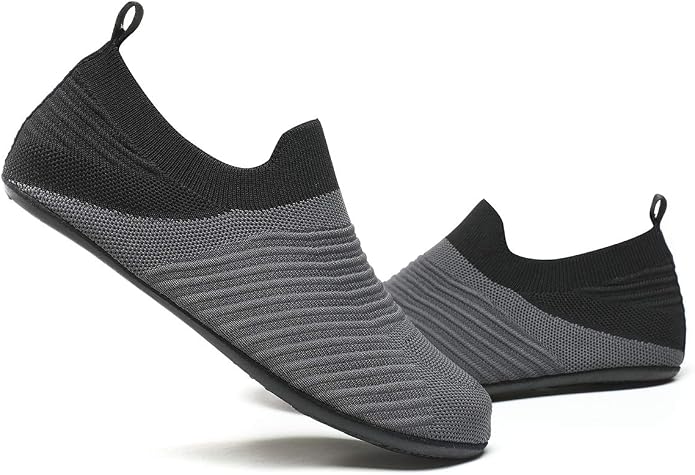 Adult Indoor House Slippers Socks Lightweight Non Slip Grip House Home Shoes - Image 2