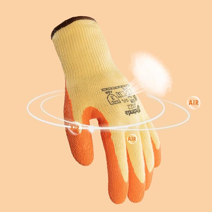 ANDANDA 1/3/12 Pairs Safety Work Gloves, Seamless Knit Work Gloves - Image 4