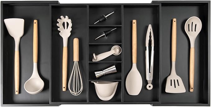 KitchenEdge Adjustable Kitchen Drawer Organizer by KitchenEdge