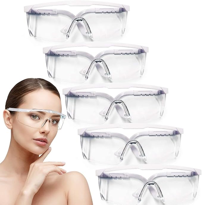 Safety Glasses, Lightweight Fog-Proof Safety Goggles by HANCHS