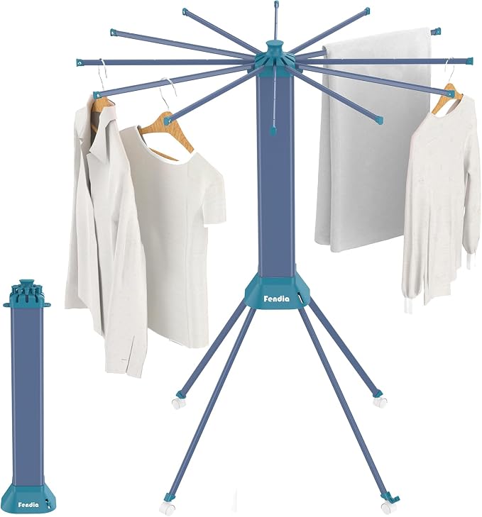 Clothes Drying Rack ​Foldable & ​Collapsible Drying Racks by FendiaHomeandKitchen