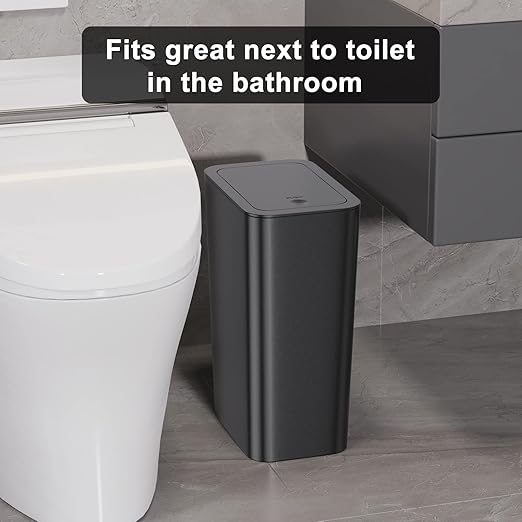 N. NETDOT Bathroom Trash Can - Image 2