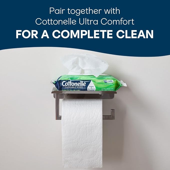 Cottonelle GentlePlus Flushable Wet Wipes - Image 7