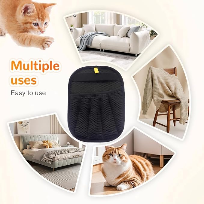 Pet Hair Remover Gloves for Cats Dogs, Electrostatic Glove Pet Hair Gloves - Image 7