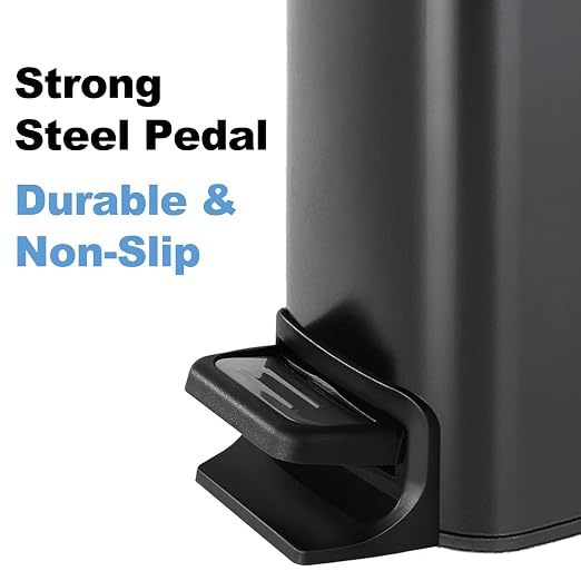 TrashAid Small Bathroom Trash Can - Image 4