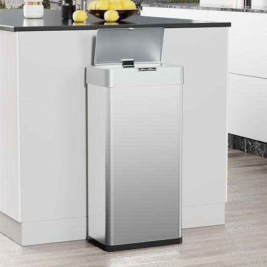 TLSUNNY 21.1 Gallon Motion Sensor Trash Can, Touchless Automatic Garbage Can - Image 9