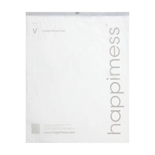happimess HPM3000V-WHITE 30 Gallon Drawstring Unscented Trash Can Liner - Image 5