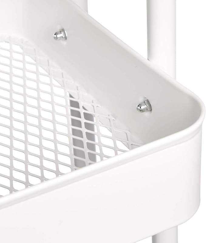 Amazon Basics 2-Tier Metal Kitchen/Utility Cart - Image 4