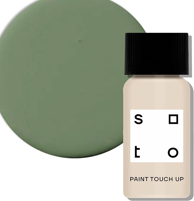 soto Green Paint Touch Up, Matte Finish — 10 Milliliters of Scratch Repair by soto