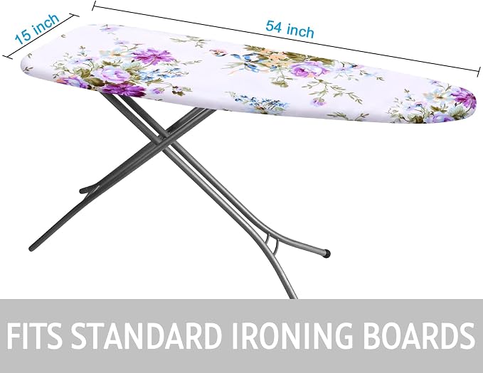 Ironing Board Cover and Pad 15x54 Inch Standard Ironing Board Cover - Image 2