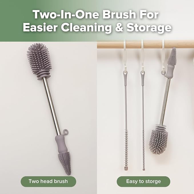 haakaa Silicone Cleaning Brush Kit - Image 6