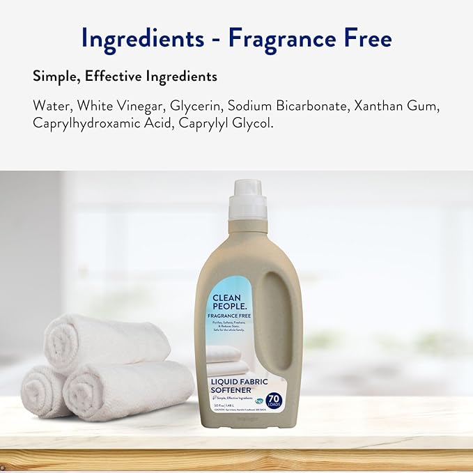 The Clean People Liquid Fabric Softener - Image 5
