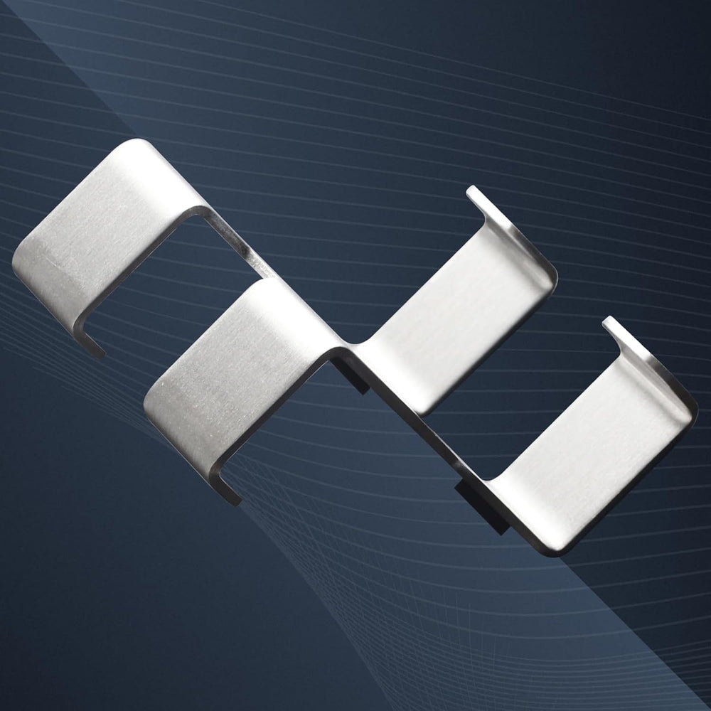RICOO MH001-3 Door Hooks for Hanging, Door Coat Hooks, Stainless Steel, Set o...