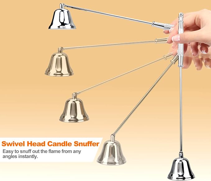 GOSGOONE Candle Snuffer, Elegant Candle Extinguisher - Image 4