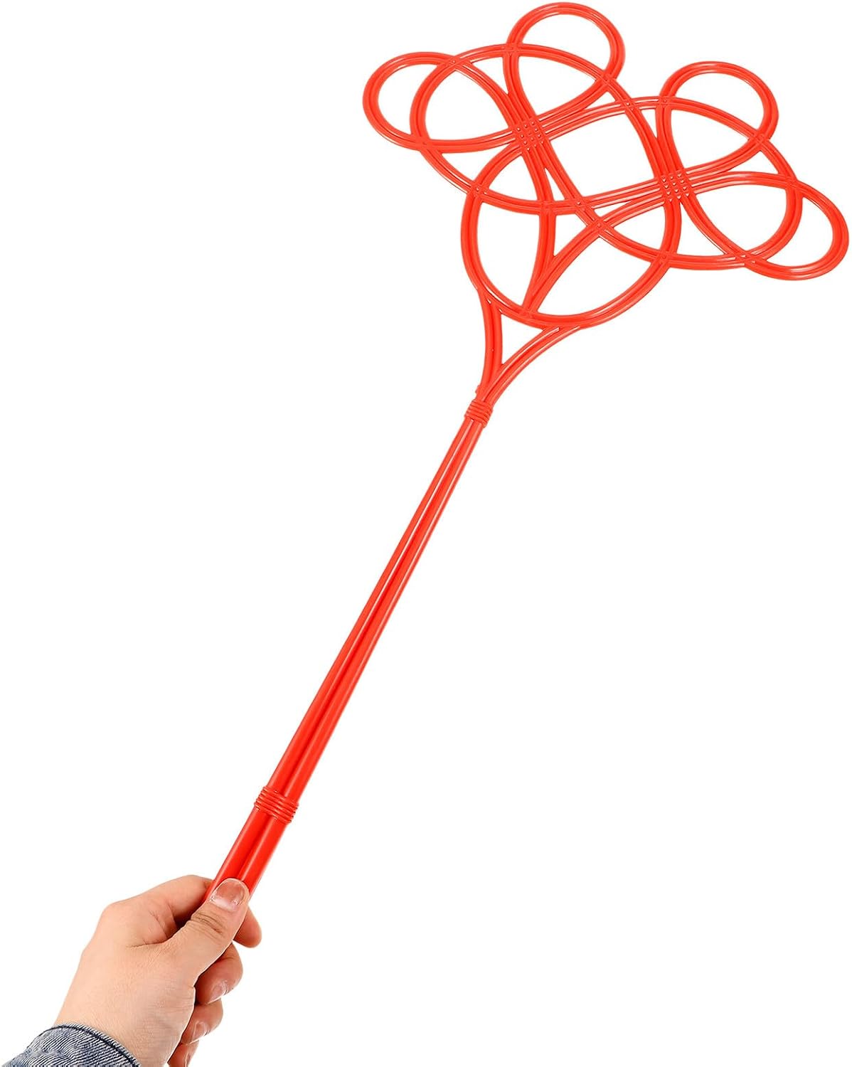 Long Handle Quilt Beating Tool and Rug Dust Cleaning Paddle for Household Blanket and Mattress Dust Removal Traditional Down Duster for Drying and Dusting Bedding Random Color