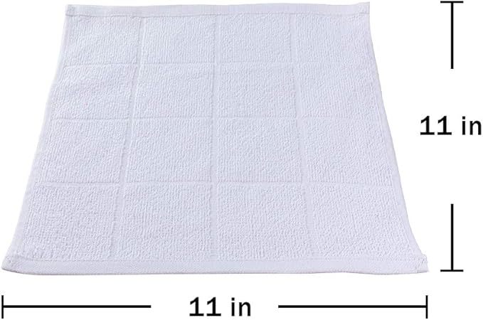 Glynniss Dishcloths Kitchen Highly Absorbent Dish Rags 100% Cotton Dish Cloths - Image 7