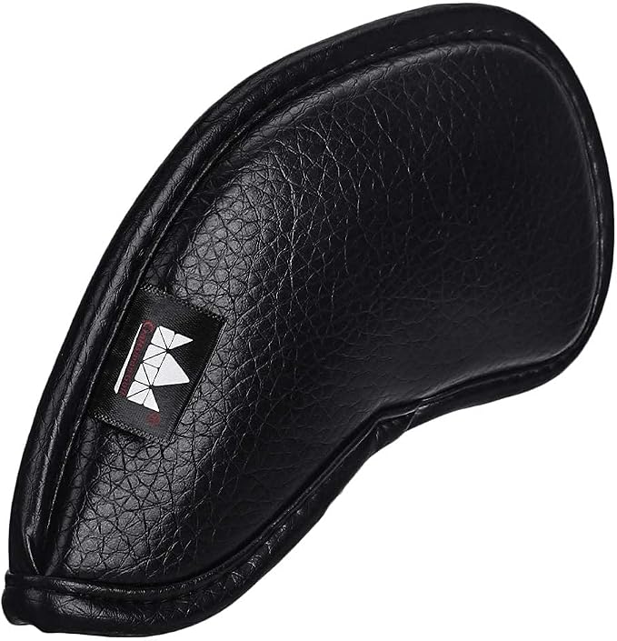 CRAFTSMAN GOLF 12pcs or 1pc Thick Synthetic Leather Golf Iron Head Covers Set - Image 4