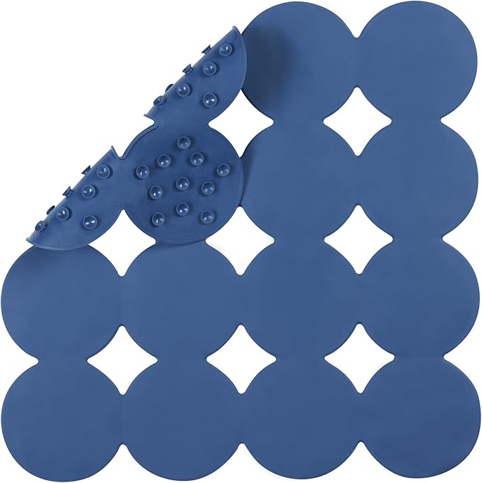 Square Shower Mat Nonslip by Webos
