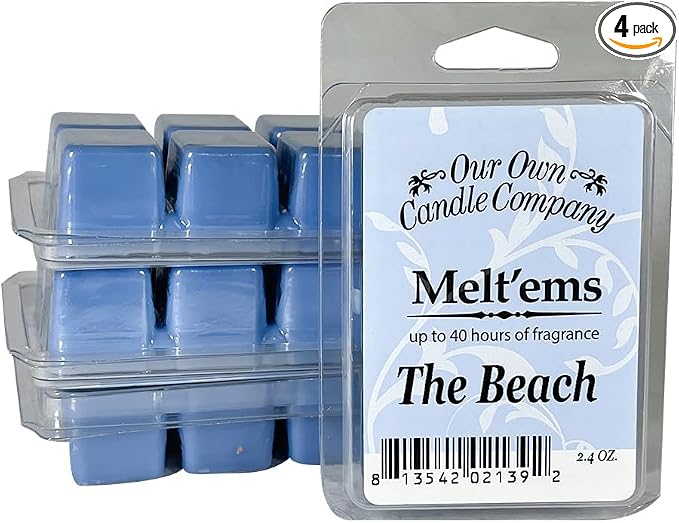 Our Own Candle Company Premium Wax Melt, The Beach Scent, 6 Cubes, 2.4 oz by OurOwnCandleCompanycandles