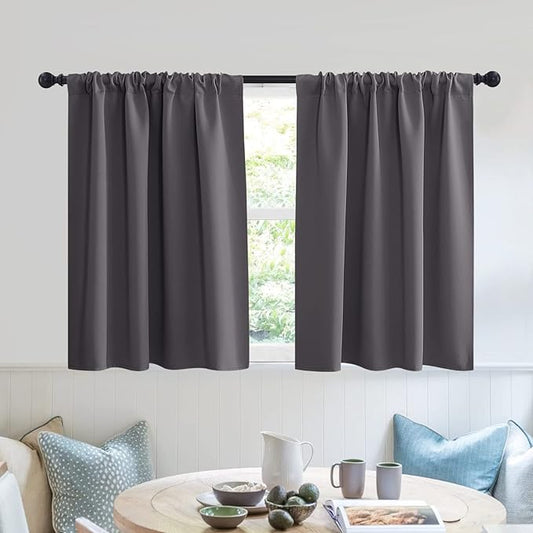 RYB HOME Short Blackout Curtains by RYBHOME