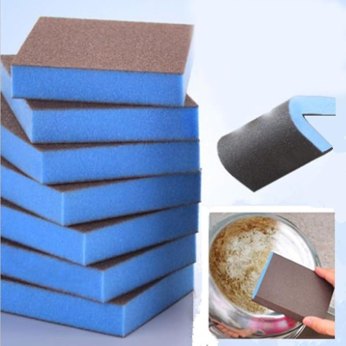 EORTA 8 Pcs Magic Cleaning Sponges Multi-Use Heavy Duty Scrub Scouring Eraser - Image 5