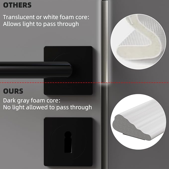 196" Wedge Weather Stripping Door Seal Strip - Image 5
