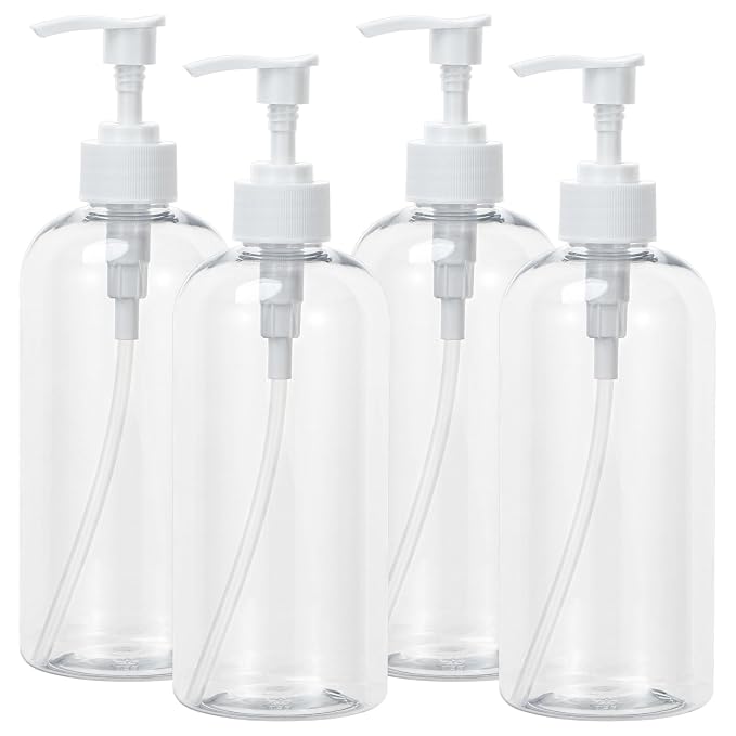 Pump Bottle Shampoo Pump Dispenser, Yebeauty Shampoo Bottles by For+A+Better+Life