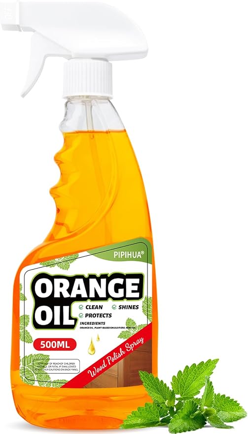 PIPIHUA Wood Oil Polish Spray, Shines & Protects, Wood Furniture Cleaner and by PIPIHUA