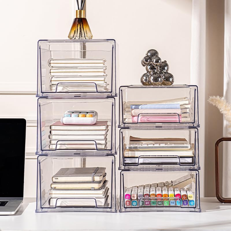 clear Drawer-Type Plastic Storage Box Bins Organizer，Family First Aid Kits Me...