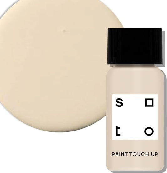 soto Off-White Paint Touch Up, Matte Finish — 10 Milliliters of Scratch Repair by soto
