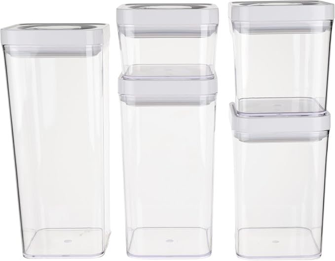 Amazon Basics Airtight Food Storage Containers, BPA Free, - Image 2