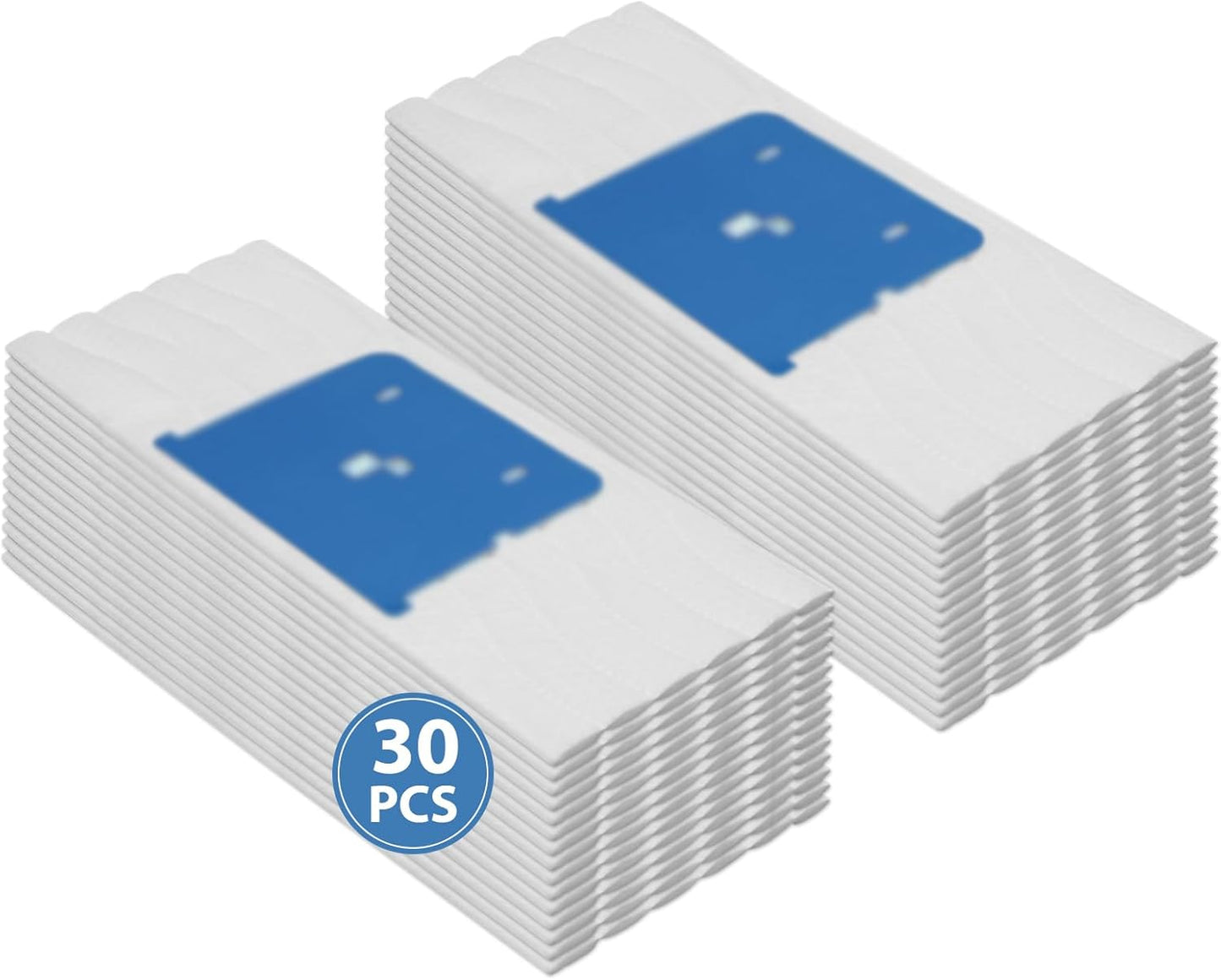 30 Pack M6 Disposable Microfiber Deep Clean Wet Pads for Jet m6 Series M6 (6110) (6012) (6112) Ultimate Robot Wet Cleaning Pad
