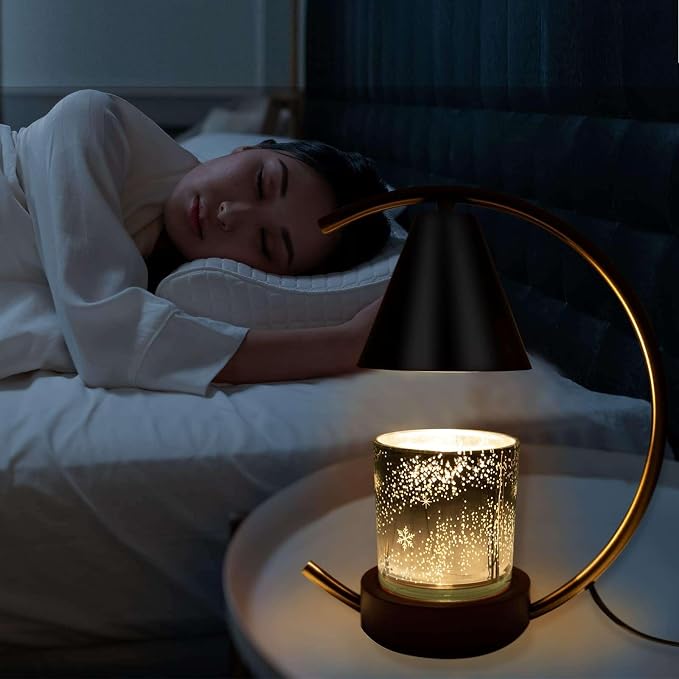 Candle Warmer Lamp with Timer and Dimmer, Electric Scented Wax Warmer - Image 9