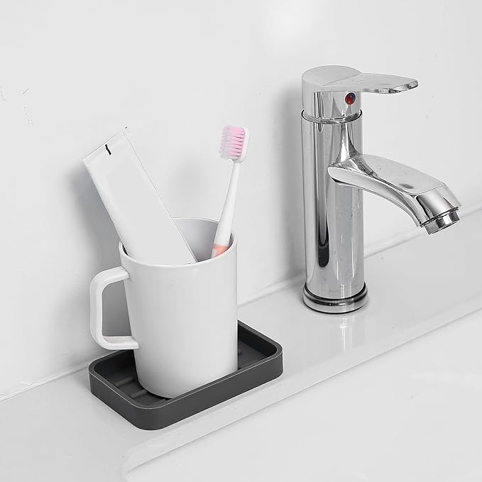 Silicone Kitchen Sink Organizer Tray - Image 8