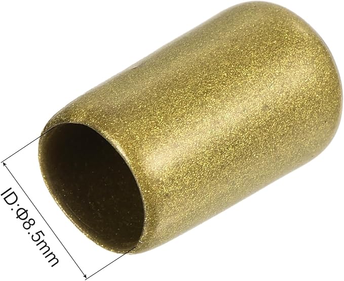 uxcell 20pcs Rubber End Caps 8.5mm ID Vinyl Round Tube Bolt Cap Cover Thread - Image 3
