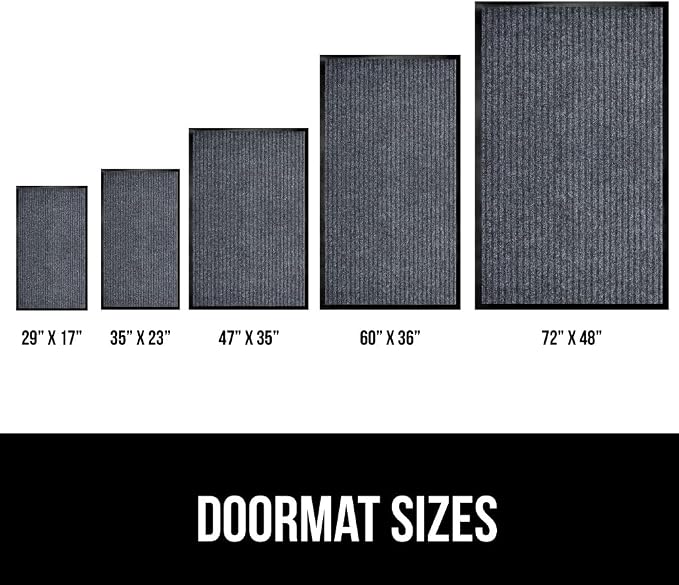 GORILLA GRIP Traffic Guard Door Mat, Heavy Duty Welcome Mats, Commercial Office - Image 6