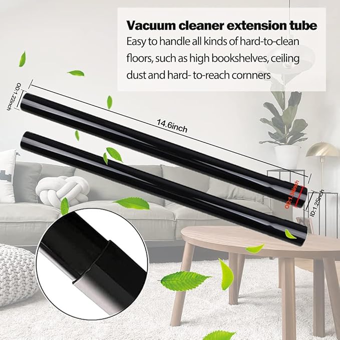 1 1/4" Vacuum Attachments Extension Wand - Image 2