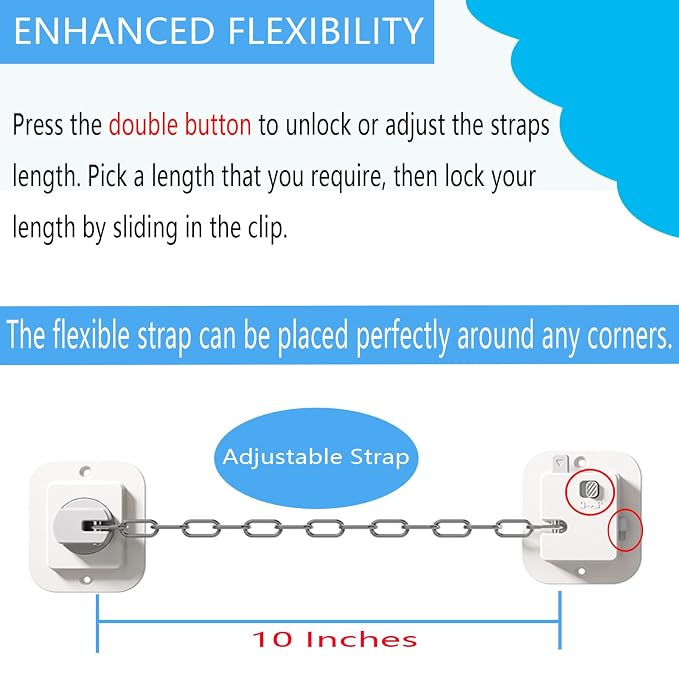 YEYA Anti-Tip No Drill Furniture Anchor - Image 8